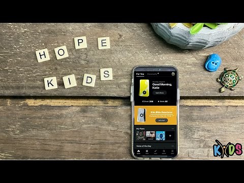 Kids Bible Experience on the YouVersion Bible App