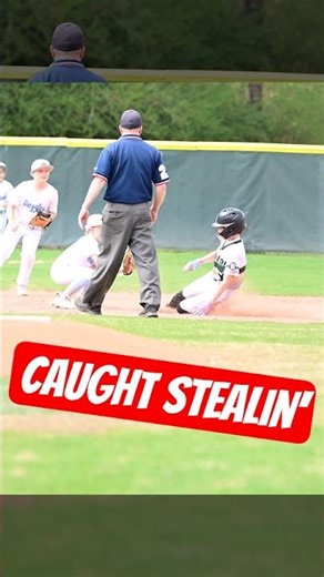 ⚾🔥 NASTY Pickoff Move! Runner Caught at 1B! #baseball #Pick
