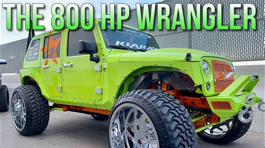 The 800 HP Jeep Wrangler JK