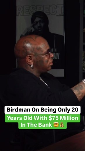 Birdman on being only 20 years old and having over $75 million in the bank. #Birdman #money #moneymanagement | Rich Major