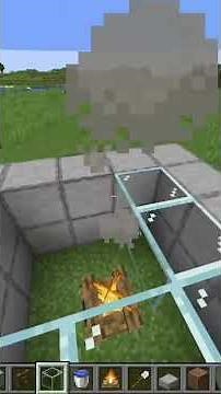 57+ levels in one minute. Just takes 2 minutes to build. Easy Minecraft Xp Farm #minecraft #xpfarm