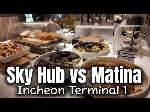 Incheon Airport Terminal 1: Sky Hub & Matina Lounge Review with Priority Pass + Nap Room Tour