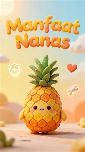 Manfaat Nanas untuk Kesehatan 🍍 Bikin Tubuh Lebih Sehat! #shorts #lifehacks