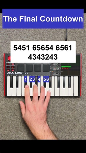 Europe - The Final Countdown (Piano Tutorial)