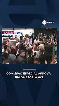 6x1: Committee approves report and text moves to the plenary | #PoderExpresso