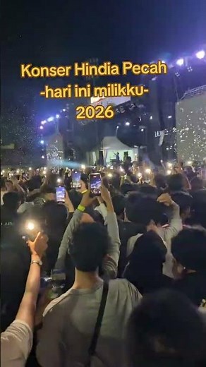 Konser music Hindia pecah 2026, hari ini milikku, the zulkarnain