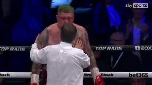 Nick Campbell outlasts Jay McFarlane in seventh-round stoppage to win Scottish heavyweight title in Glasgow