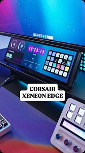 1M views · 10K reactions | Game changer setup upgrade  CORSAIR XENEON EDGE - 2560 x 720 @ 60Hz - 5-point touchscreen - HDMI & USB-C DP-Alt Mode Support - Detachable magnetic stand - Magnetic backplate - Vertical & horizontal orientation - Comes w/ a motherboard USB cable for PC case mounting! @corsair @theblendedgroup #corsair #xeneonedge #builditbetter #pcsetup #blendedgtalks | Driggsy | Facebook