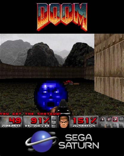 DOOM on Sega Saturn - A Rough Port, But Not the End of the World...