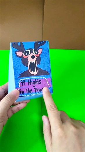 99 Nights in the Forest Paperdiy Blind Box #99nightintheforest #roblox #paperdiy #shorts #craft