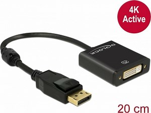 DeLock Μετατροπέας DisplayPort male σε DVI-I female (62599)