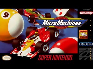 Micro Machines GamePlay (SNES)