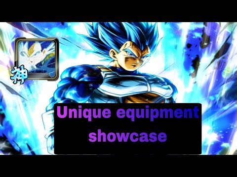 SSJ BLUE EVOLUTION Vegeta unique equipment showcase