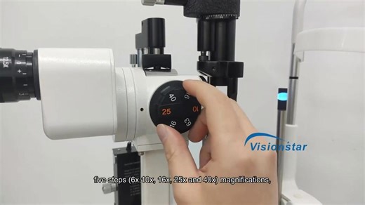 S5 Five Step Slit Lamp - 5X Magnification Power by Leader Health Care 🔍 Introducing the S5 Five Step Slit Lamp - designed for superior anterior segment examination with exceptional optical clarity! This tower-type slit lamp combines advanced Galilean optics with LED illumination to deliver outstanding diagnostic precision across five magnification levels. Built with broad beam capability, wide field of view, and exceptional depth of field for comprehensive eye examinations from cornea to lens. 
