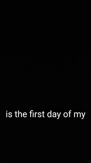 1st day of learning english