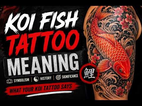 Koi Fish Tattoo Meaning: Symbolish, Colors & Significance