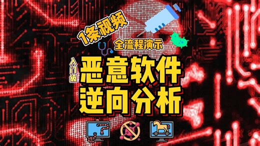 一条视频全流程演示恶意软件逆向分析——Ghidra逆向恶意软件样本，解密样本中AES加密字符串，还原恶意软件行为。