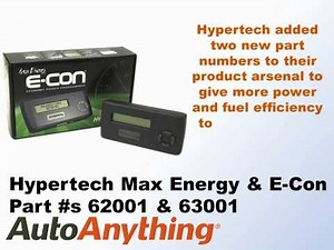 Hypertech Max Energy & E-Con Programmer for 2012 Nissan SUVs - New Part Numbers @ AutoAnything