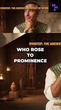 Imhotep: Egyptian Wisdom & Biblical Joseph Connection? #shorts