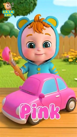 Kids Learn Color Song 🔴🟡🔵🟣 | Name The Color Song | Nursery Baby Cartoon #shorts #kidssongs