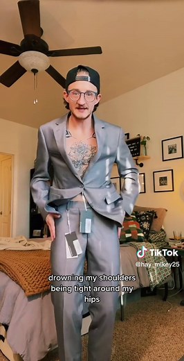 Trans Man in his First Suit | Gender Euphoria Transformation