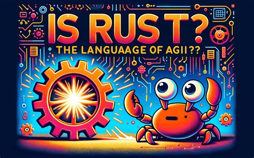 【Taipei Meetup】Rust是通用人工智能的语言吗？(本封面由GPT4制作)