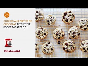 Cookies aux pépites de chocolat avec votre robot pâtissier 3,3 L | Recette | KitchenAid