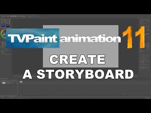 How to create a storyboard (TVPaint Animation 11 tutorial)