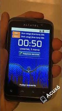 Alcatel OT-991D Smart (T-Mobile) - startup and shutdown #alcatel #tmobile