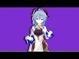 Ganyu 😳- Tuca Tuca TREND!! -【MMD Genshin impact 4K | 60FPS】