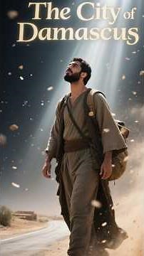 Damascus: The Road That Changed the World ⚡ | Saul’s Transformation into Paul #biblestories #faith