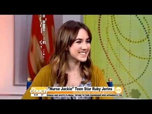 "Nurse Jackie" Teen Star Ruby Jerins On The Couch