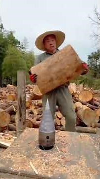 The Most Satisfying Wood Shaping Technique 🪵✨ #shorts #asmr