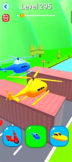 Shape Shifting Game | New Hyper Casual Game I #shapeshifting #gaming #shorts #car