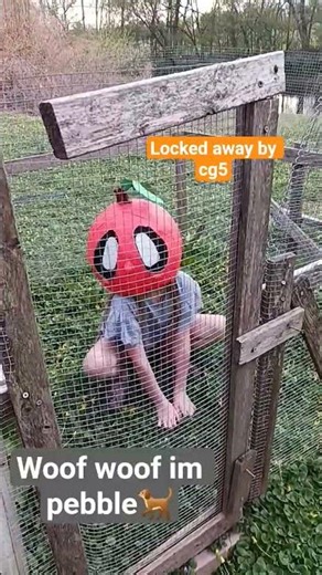 looping the backyard #gourdy #cosplayer #dandysworld ‪@Della._.Doodle‬ is gourdy