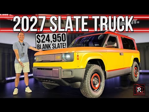 Making Trucks Affordable Again! | 2027 Slate Truck | Detailed First Look & Ride