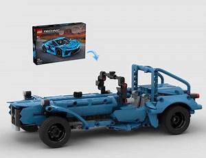 LEGO MOC-233927 Caterham Seven 42217 Alternate Build (Technic 2025)