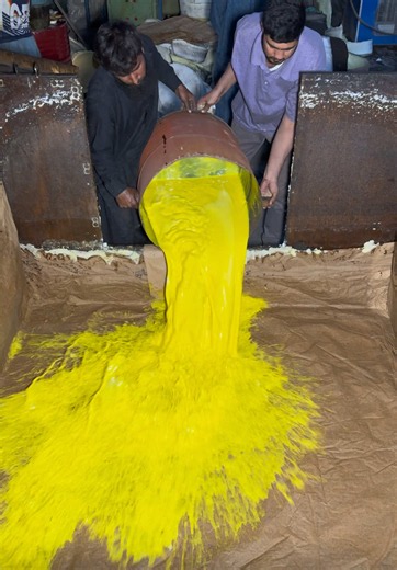 Yellow Foam Manufacturing Process: Pakistani Foam Factory Tour