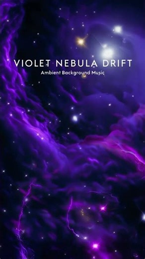 ✧ 8Р of Space Ambient Background Music for Sleep, Relaxation, Study & Work | Violet Nebula Drift