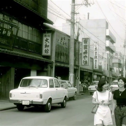 昭和４４年頃。奈良市三条通り