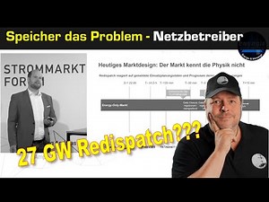 Stromnetz: Markt kennt Physik nicht+++Speicher = Problem+++27 GW Redispatch- Strommarktforum 2025 II