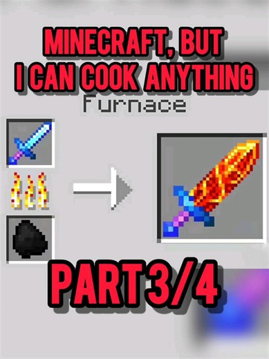 Minecraft Cooking Adventures: Cooking Anything in Hardcore Mode