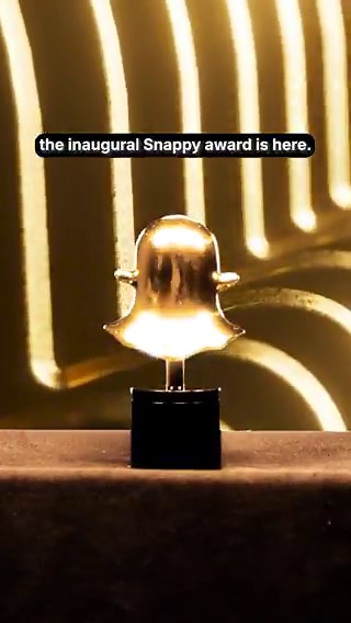 it’s perfect.make sure you're following us and all your favorite Snap Stars to catch the #Snappys excitement tomorrow 🤩