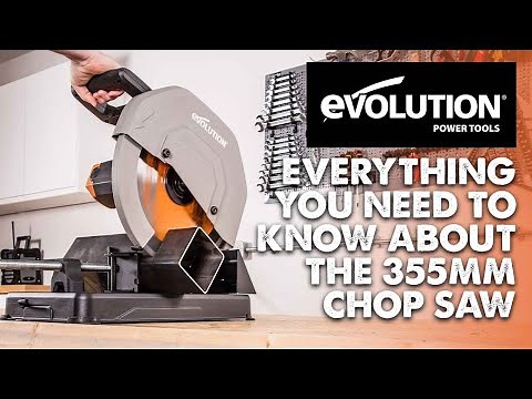 🇬🇧 355mm Multi-Material Cutting Chop Saw | R355CPS