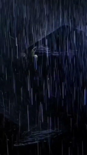 Rainy Night Ambience for Sleep 🌧️ Thunder Sounds & Relaxing ASMR — No Ads
