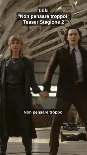 Loki: Non pensare troppo - Stagione 2 teaser italiano #Loki #Marvel #DisneyPlus