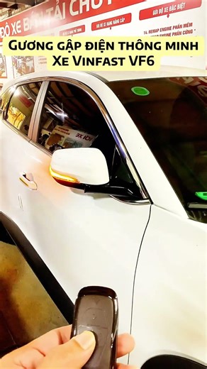 Gương điện xe Vinfast VF6 | Độ gương gập điện theo xe VF6 | Auto Hanoi - 0914995522