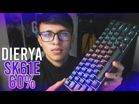 DIERYA DK61E 60% 🚀| Teclado Económico! ✅| Mi Nuevo Teclado!