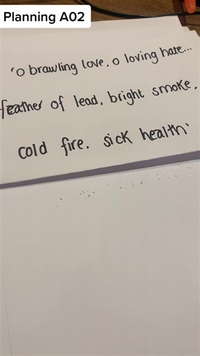 Exploring Romeo's Oxymorons in Act 1 Scene 1