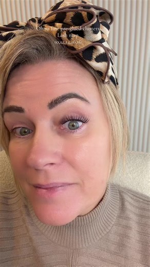 These lashes are designed as uniform clusters, with each cluster made up of fine fibres that beautifully replicate the look of natural lashes. Because every fibre within the cluster is the same length, they create a stunning, classic and perfectly uniform lash set once applied. They are incredibly soft and fluffy to the touch, giving a lightweight, comfortable feel while still delivering a full lash look. Each cluster features a pre-glued bond, which can hold on to your natural lashes for up to 